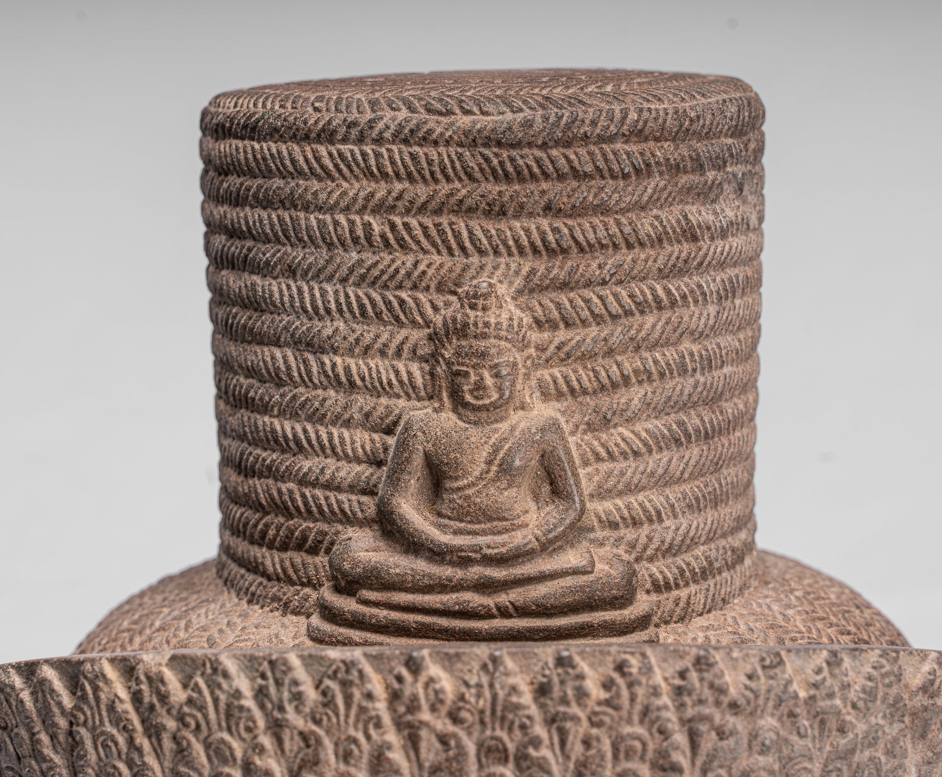 Estatua de Bodhisattva Avalokitesvara de estilo antiguo Koh Ker - 54cm/22 "