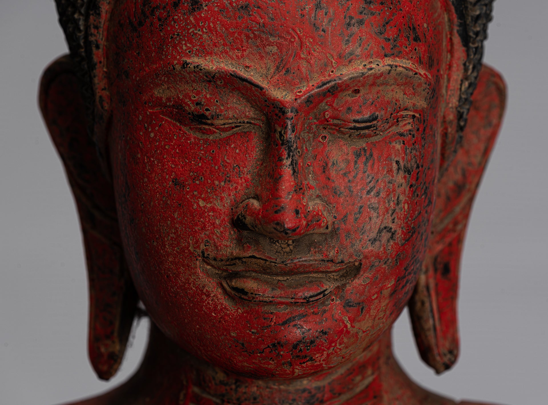 Estatua de Buda - Estatua de Buda de Buda de Meditación de Madera Asia ASIA ASIA ASIA - 51cm/20 "