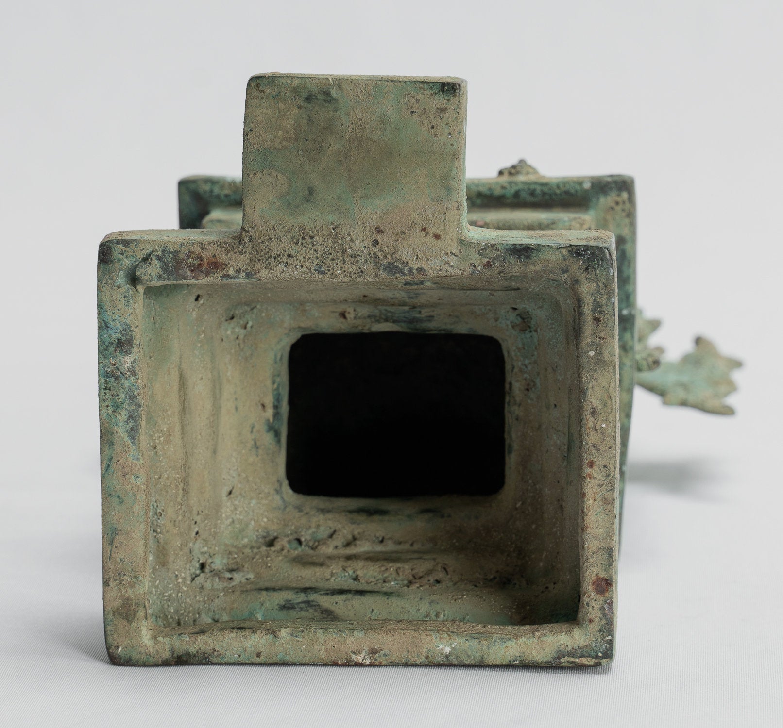 Estatua de Buda - Estatua de Buda de Buda de bronce indonesio antiguo de bronce indonesio -26cm/10 "